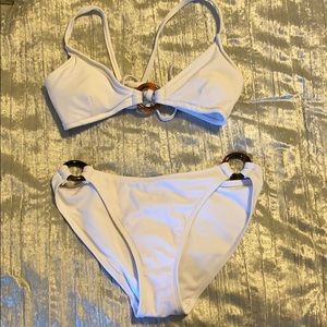 No Boundries White Bikini bathing suit